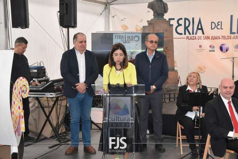 Imagen del acto inaugural de la Feria del Libro/Francisco Javier Santana.